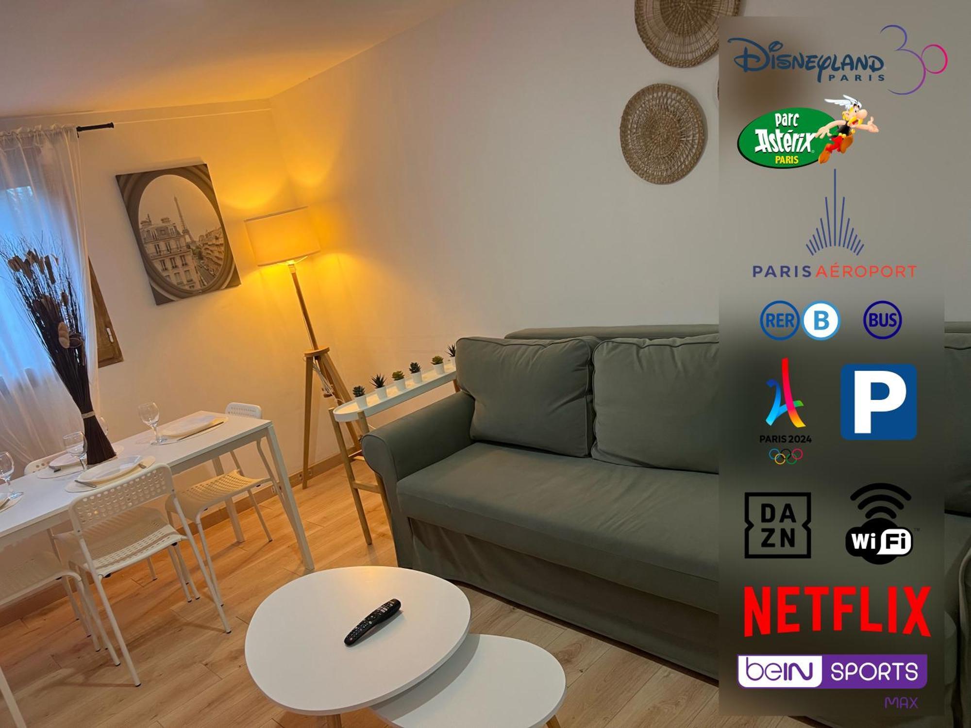 Appartement Pres De Paris, Disney & Cdg Tremblay-en-France Dış mekan fotoğraf